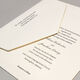 LaTour Gold Edged Invitations with Gold Edged Envelopes Image 3 of 4